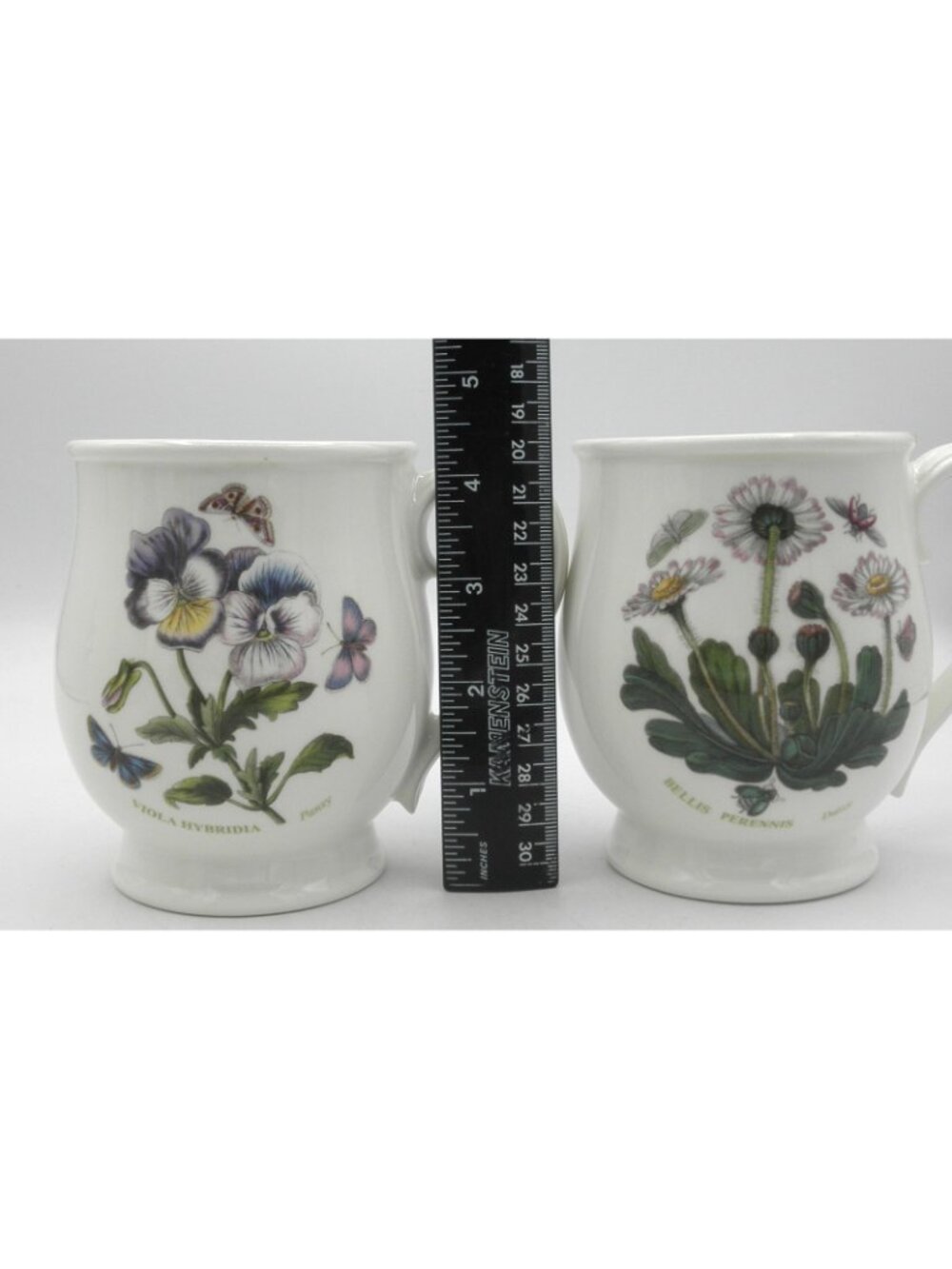 Portmeirion Botanic Garden 14 Ounce Bristol Mugs Set of 4 Assorted Flowers - Picture 7 of 15